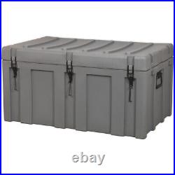 1020 x 620 x 510mm Outdoor Waterproof Storage Box 237L Heavy Duty Cargo Case