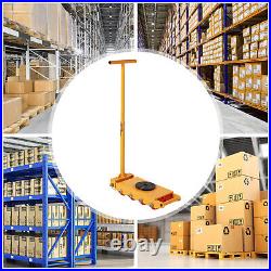 12T Heavy Duty Machinery Mover Machine Dolly Skate Industrial Moving Equipment