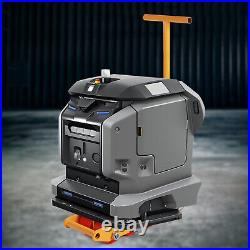 12T Heavy Duty Machinery Mover Machine Dolly Skate Industrial Moving Equipment