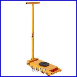 12T Heavy Duty Machinery Mover Machine Dolly Skate Industrial Moving Equipment