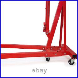 1Tonne Hydraulic Folding Engine Crane Hoist Lift Lifter Garage Workman Equipment