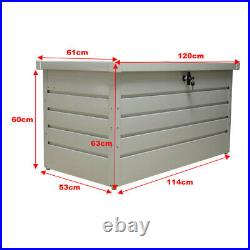 350L Large Outdoor Garden Storage Chest Cushion Box Sports Equipment Chest Shed