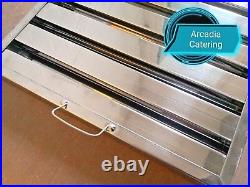 3xLOBO Heavy Duty Stainless Steel Canopy Extraction Grease Baffle Filter 495x495