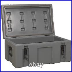 710 x 425 x 330mm Outdoor Waterproof Storage Box 62L Heavy Duty Cargo Case