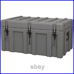 870 x 530 x 425mm Outdoor Waterproof Storage Box 131L Heavy Duty Cargo Case