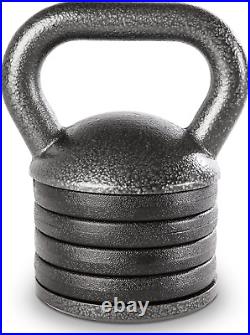 Adjustable Heavy-Duty Exercise Kettlebell Weight Set Strength Training Equipment