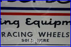 American Racing Equipment Dealer Sign. Enamel Coat Heavy Duty. Great Colors