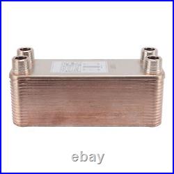 Brazed Plate Heat Exchanger Plate Chiller Heavy Duty Compact Easy Operation