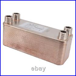 Brazed Plate Heat Exchanger Plate Chiller Heavy Duty Compact Easy Operation