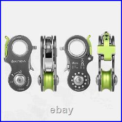 Climbing Pulley Rock Rope Pulley Heavy Duty Equipment Easy to Install Lifting