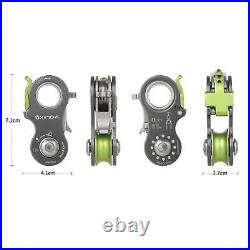 Climbing Pulley Rock Rope Pulley Heavy Duty Equipment Easy to Install Lifting