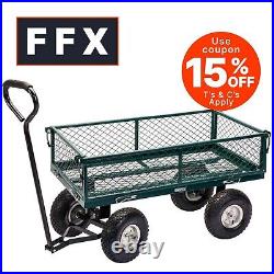 Draper 58552 Steel Mesh Gardeners Cart Garden Trolley Heavy Duty Gardening 200Kg