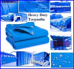 Eco Green Canvas Heavy Duty Cotton Tarpaulin Cover Boat Log Store Roofing Sheets