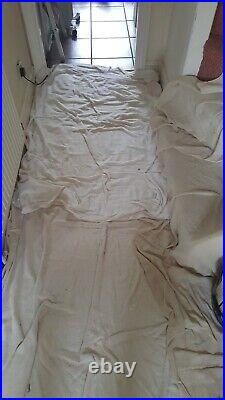 Equip Extra Heavy Duty Pro 9ft X 12ft Cotton Twill Dusts Sheet poly back 1.7kg