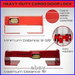 Equipment Lock Heavy Duty Cargo Door Lock Powder Coated Steel Shipping Cont