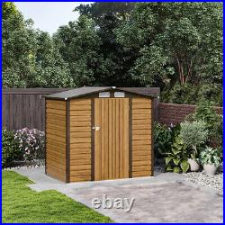 Galvanised Steel Garden Storage Shed Outdoor Equipment Tools Store Cabinet UK