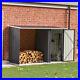 Garden-Equipment-Tool-Organizer-Firewood-Log-Storage-Shed-Galvanized-Steel-House-01-dz