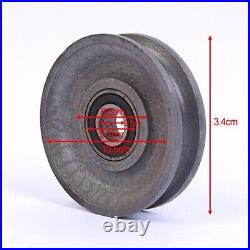 Heavy Duty Cast Iron Pulley with Precision Bearing for Agricultural Equipment