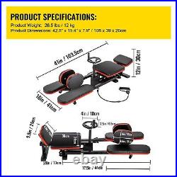 Heavy Duty Gym Leg Stretcher Stretching Machine Split Training Equipment