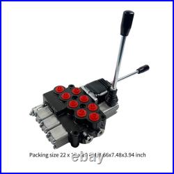 Heavy Duty Hydraulic Valve for Industrial Equipment with Spring Return