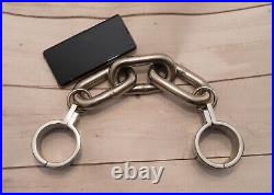 Heavy Duty Shackles Wrist Irons 6cm Diameter (Male or Female)