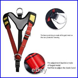 Heavy Duty Tree Rock Climbing Safety Harness Rappelling Equip Seat Belt Outdoor