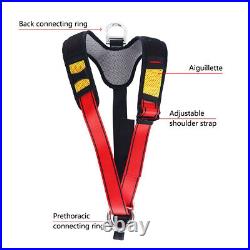 Heavy Duty Tree Rock Climbing Safety Harness Rappelling Equip Seat Belt Outdoor