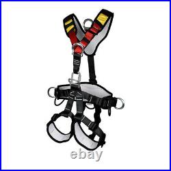 Heavy Duty Tree Rock Climbing Safety Harness Rappelling Equip Seat Belt Outdoor