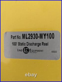 Lind Equipment ML2930-MY100 Heavy Duty Static Grounding Reel Manual-Rewind 100