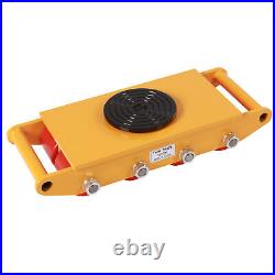 Machine Skate Heavy Duty Machine Dolly Skate+Handle Industrial Moving Equipment