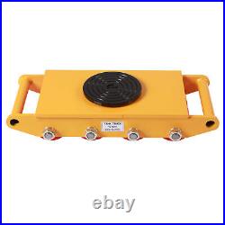 Machine Skate Heavy Duty Machine Dolly Skate+Handle Industrial Moving Equipment