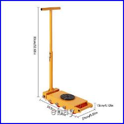 Machine Skate Heavy Duty Machine Dolly Skate for Industrial Moving Equipment New