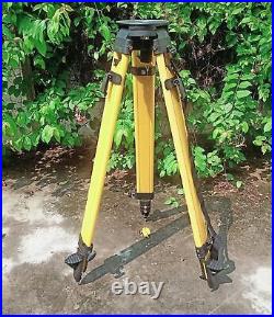 Measurement & Level Heavy Duty Fiber Tripod for Survey Instrument Equipment