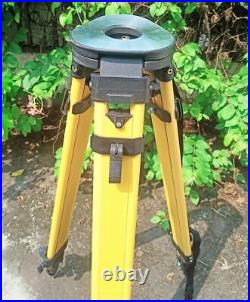 Measurement & Level Heavy Duty Fiber Tripod for Survey Instrument Equipment