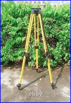 Measurement & Level Heavy Duty Fiber Tripod for Survey Instrument Equipment