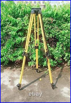 Measurement & Level Heavy Duty Fiber Tripod for Survey Instrument Equipment