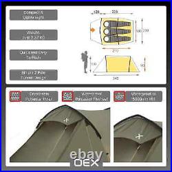 OEX Jackal III Lightweight & Compact Tent for 3 Persons, Camping Equipment NEW