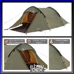 OEX Jackal III Lightweight & Compact Tent for 3 Persons, Camping Equipment NEW