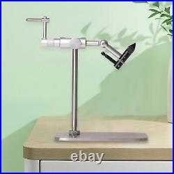 Rotary Fly Tying Vise Easy to Use Heavy Duty Portable Fly Tying Equipment Fly