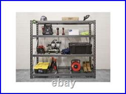 Sealey AP6572 Heavy-Duty Racking Unit 4 Mesh Shelves 800kg Capacity Per Level