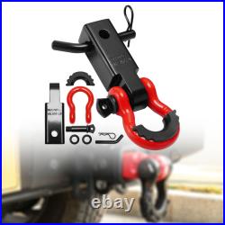 Shackle Hitch Receiver Heavy Duty Equipment Connector for Auto Boat SUV