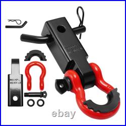 Shackle Hitch Receiver Heavy Duty Equipment Connector for Auto Boat SUV