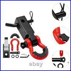 Shackle Hitch Receiver Heavy Duty Equipment Connector for Auto Boat SUV