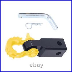 Shackle Hitch Receiver Towing Kits Professional Equipment Spare Heavy Duty Black