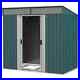 Steel-Garden-Shed-Foundation-Sliding-Double-Door-Tool-Equipment-Storage-Green-01-mq