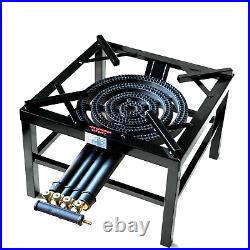 Viper 20.8kw 4 Key Heavy Duty Cast Iron Lpg Gas Boiling Ring Burner Catering