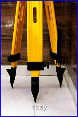 Wooden Level Tripod Heavy Duty survey equipment Anodizing Tripod stand