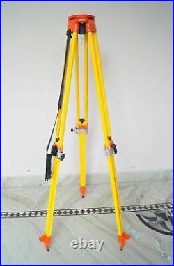 Wooden Level Tripod Heavy Duty survey equipment Anodizing Tripod stand