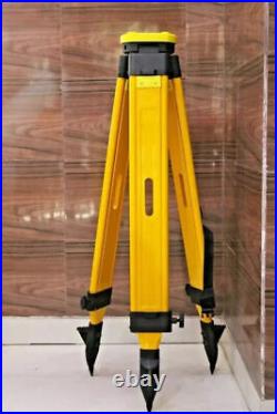 Wooden Level Tripod Heavy Duty survey equipment Anodizing Tripod stand