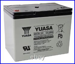 Yuasa REC80-12i 12V 80Ah High Performance Heavy Duty Cyclic Mobility Battery